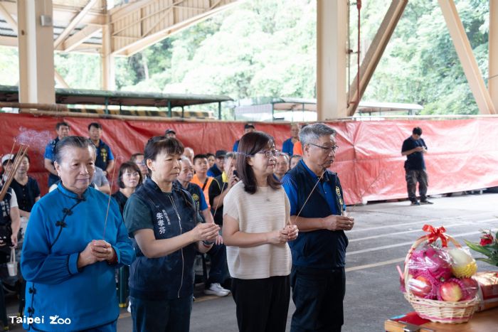 臺北市立動物園舉辦群靈祈福法會：感念先民守護土地，讓生命回歸自然